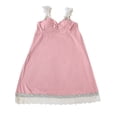 thumbnail image 5 of Nightgowns for Women Sexy Sleep Shirt Sleeveless Bow Lace Night Gowns Nightshirt Soft Sleepwear Pajams Dress, 5 of 8