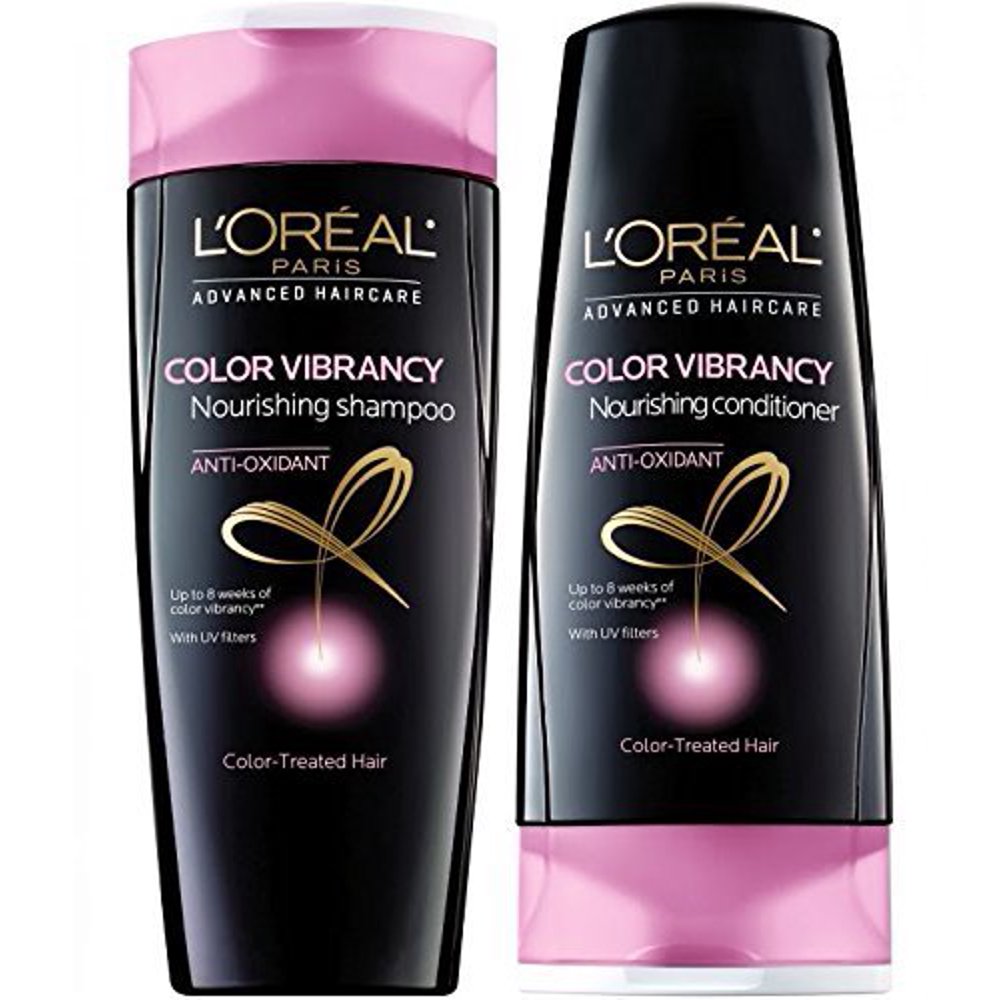 L'oreal Advanced Haircare Color Vibrancy Shampoo & Conditioner 12.6 Fluid Ounces