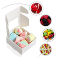 thumbnail image 4 of 100 Pieces Mini Kraft Paper Box with Window Present Packaging Box Treat Box for Homemade Soap Treat Bakery Candy (White), 4 of 7