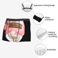 thumbnail image 4 of Fotbe Coffee Gnome (1) Men’s Total Support Pouch Boxer Briefs, X-Temp Cooling, Moisture-Wicking Underwear, Regular, Long-leg and Trunk-XX-Large, 4 of 6