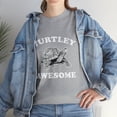 thumbnail image 2 of Cute Turtley Awesome Totally Awesome Smiling Turtle Pun T-Shirt, 2 of 2