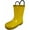 Yellow/Black, variant on NORTY Rubber Rain Boots for Kids Boys Girls Waterproof Solid Printed Mid-Calf