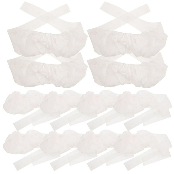 FRCOLOR 30pcs Disposable Bras Travel Portable Bras Non-woven Bras Beauty Salon Sauna Bras
