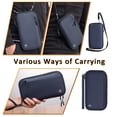 thumbnail image 5 of Passport Wallet RFID Blocking, Travel Family Passport Holder Waterproof Passport Bag, Large Capacity Passport Cover, Travel Document Holder for Passports,Cards,Flight Tickets, 5 of 5