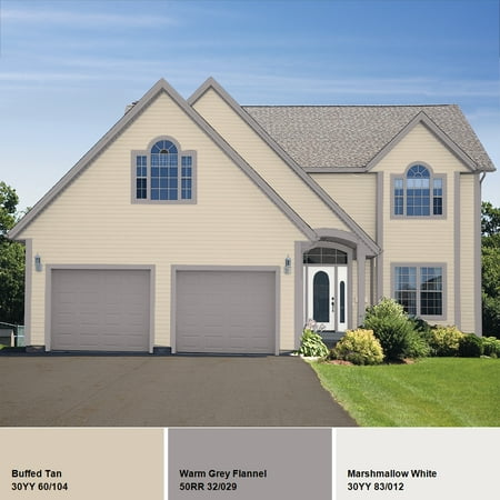 Glidden High Endurance Plus Exterior Paint And Primer Warm Grey Flannel 50rr 32 029