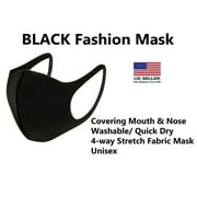 Reusable Washable Polyester Face Covering Mask Water Resistant For Men or Women