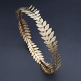 thumbnail image 4 of Diadema de hoja de oro griega, diadema de diosa, corona de rama de hoja dorada, tocado de boda para mujeres y niñas, novia (dorado) ER, 4 of 5