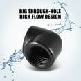 thumbnail image 1 of Big Through-hole, Fitting Adapter, G1/4 Fitting Adapter, Specular Gloss For Water Cooling System For PC Water Cooling System, 1 of 8