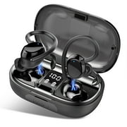 Donerton Wireless Earbuds Sports, in-Ear Bluetooth 5.0 Headphones IP7 Waterproof 100H  TWS Earhooks Headset Stereo CVC8.0 Noise Cancelling Wireless Earphone