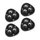 thumbnail image 4 of 4 ruedas giratorias de pasta, ruedas universales, ruedas giratorias, ruedas giratorias Negro, 4 of 9