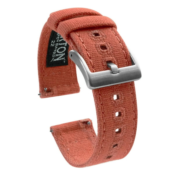 Barton Watch Bands BARTON Canvas Quick Release Watch Band Straps