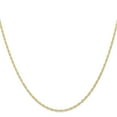 thumbnail image 2 of Primal Gold 10 Karat Yellow Gold 1.35mm Carded Cable Rope Chain, 2 of 4