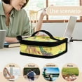 thumbnail image 5 of KUIFORTI Giraffe Lunch Box for Men Lunch Bag Meal Bag with Top Handle Portable Lunch Tote Kit for School Travel Camping, 5 of 7