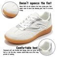 thumbnail image 3 of BERANMEY Casual Womens Sneakers Lightweight Non‑Slip Retro Fashion Sneakers for Womens Trendy Shoes for Everyday Wear, 3 of 9