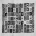 thumbnail image 1 of Ahgly Company Indoor Square Abstract Gray Contemporary Area Rugs, 6' Square, 1 of 1