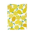 thumbnail image 1 of XMXY Fleece Throw Blanket for Couch, Sweet Sour Lemon Lightweight Plush Fuzzy Cozy Soft Bed Blankets and Throws for Sofa, 40"x30" inches, 1 of 8