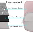 thumbnail image 3 of Funda para portátil de oficina, color rosa claro, 13 pulgadas, 3 of 4