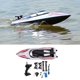 thumbnail image 5 of Lancha rápida RC impermeable de 2,4 G con doble hélice, alerta de baja potencia, control de 3 velocidades y diversión a alta velocidad en el agua, 5 of 8