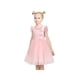 thumbnail image 4 of Vestido de Niña Rosa con Lentejuelas Encaje Fiesta Boda Certamen Tul sin Mangas 12 Años, 4 of 8