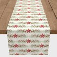 thumbnail image 3 of Creative Products Star Holly Pattern 16 x 72 Poly Twill Table Runner, 3 of 3