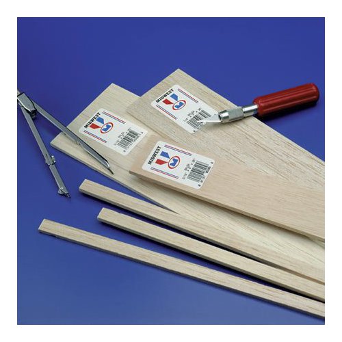 MIDWEST PRODUCTS 6069 BALSA WOOD STRIP 