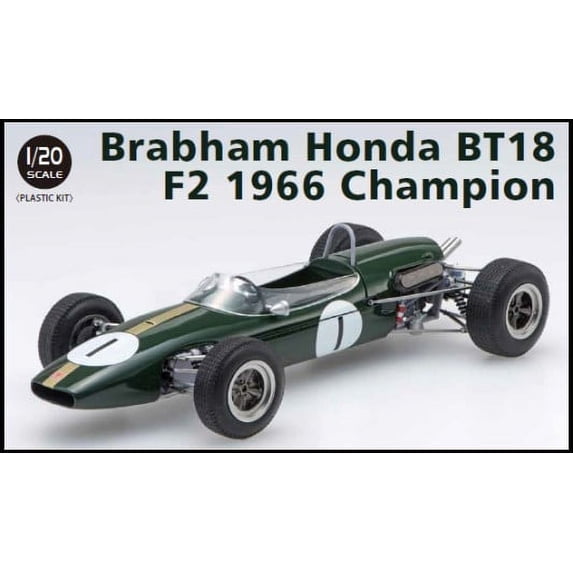 1/20 1966 Brabham Honda BT18 F2 Champion Race Car (New Tool)