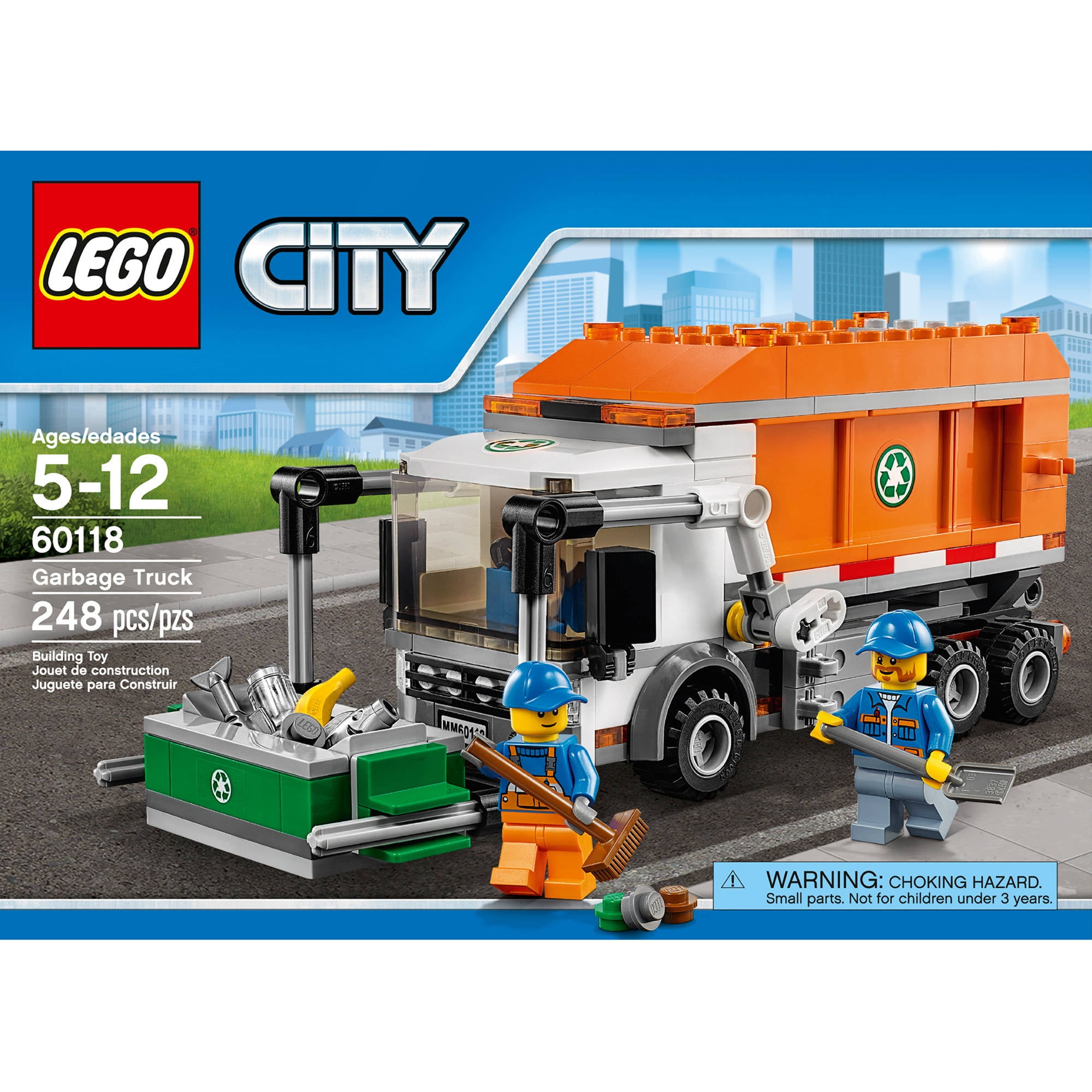 Lego store trash truck