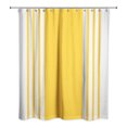 thumbnail image 2 of Creative Products Yellow Farmhouse Stripe 71x74 Shower Curtain, 2 of 2