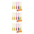 thumbnail image 1 of maskred Universal Instant Fix Zipper Repair Kit Replacement Zip Slider Rescue Zip Slider Zippers For Sewing Clothes 5 Pieces & random color 2.5x0.9x0.4cm 3Set, 1 of 6
