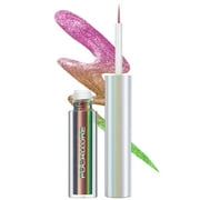 FOCALLURE Color Shifting Liquid Eyeliner Pen,Waterproof Eye Makeup with Highly Pigmented Metallic Multi-Reflective Finish,#02 ROSE GARDEN