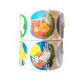 thumbnail image 2 of Pegatinas Multicolores Sunnimix Rollo de pegatinas de animales, 2 of 6