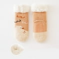 thumbnail image 2 of Angala Rends Baby Slipper Socks Christmas Toddler Fuzzy Socks Warm Non Winter Socks Cute Breathable Practical 0-2 Years, 2 of 5