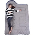 thumbnail image 3 of Sleeping Bag Camping Warm Sleeping Bag Outdoor Adult Camping Sleeping Winter Cotton Travel Sleeping Bag, 3 of 5