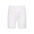 thumbnail image 4 of Pantalones de Hombre Elástico Cintura Músculo Casual Imitación Algodón Lino Textura Atado Cinco Cuartos de Pantalones Cortos, 4 of 7