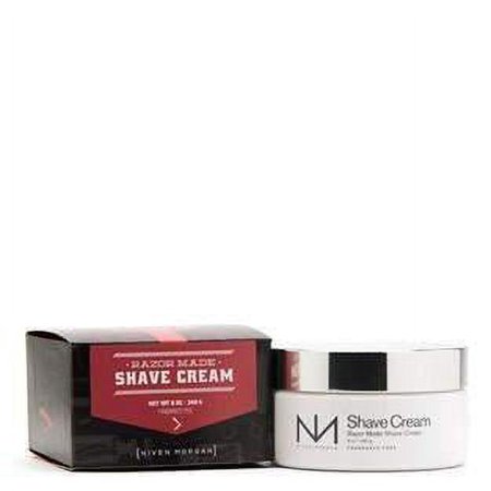 Niven Morgan Rue 1807 Black Cypress Men's Razor Made Shave Cream 8 oz Jar