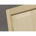 thumbnail image 5 of AWC Exterior Window Raised Panel Wood Shutters 15"wide x 43"high Unfinished Pine, One Pair, 5 of 7