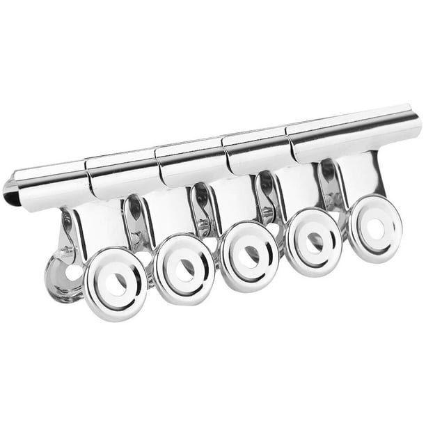 Stainless Steel C Curve Nail Tips Clip Manicure Clamps Nail