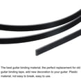 thumbnail image 4 of Uxcell Plastic Binding Purfling Strip 1650x6x1.5mm for Acoustic Classical Guitar Black 2 Pack, 4 of 5