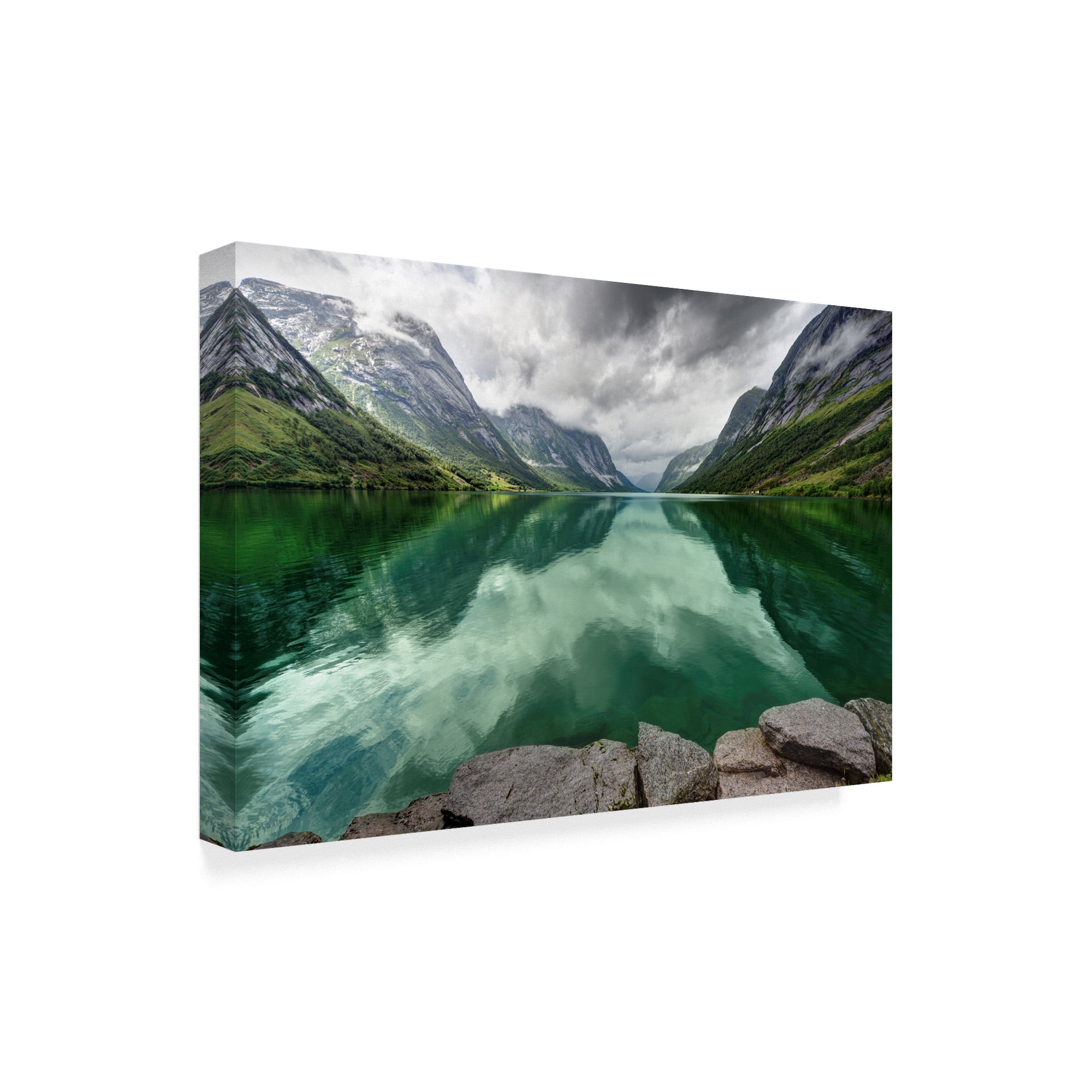 Trademark Fine Art 'Mountain Rustic Norway 28' Canvas Art by Maciej Duczynski