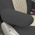 thumbnail image 4 of For Toyota Sienna 2011-2020 FH Group Neoprene Waterproof Custom Fit Car Seat Covers - Beige/Black Full Set 8 Seater, 4 of 9
