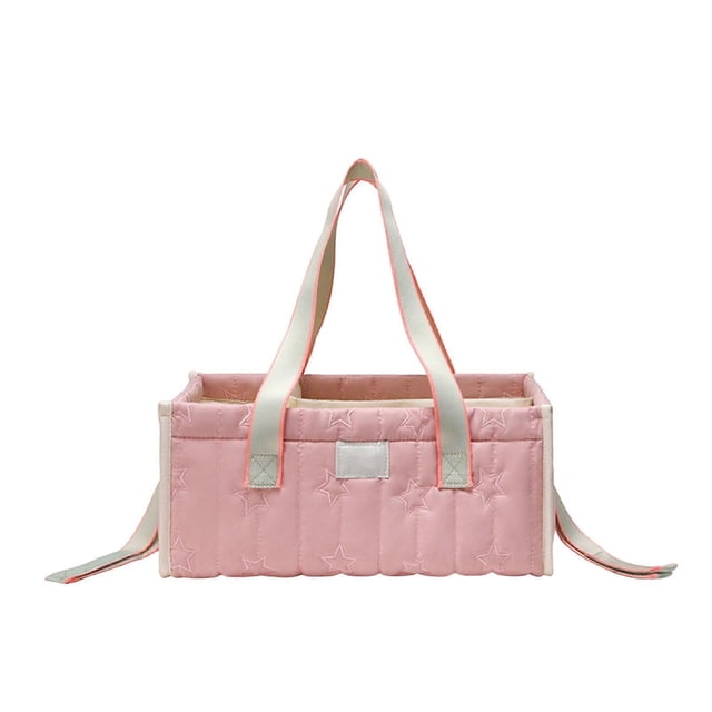 Oxford Cloth Mom Travel Bag Diaper Organiser with Compartments for Infant Supplies and Compact Folding