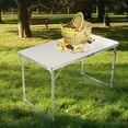 thumbnail image 2 of Portable Height Adjustable Aluminum Folding Camping Table with Carry Handle FT-ACFT1, 2 of 13