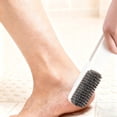 thumbnail image 3 of BotaniNest Frosted Dead Skin 2 In 1 Functional Design Stainless Steel Brush Double Scraper Ergonomic Handle Suitable For Daily Bathroom Use By Adults Boys And Children, 3 of 4