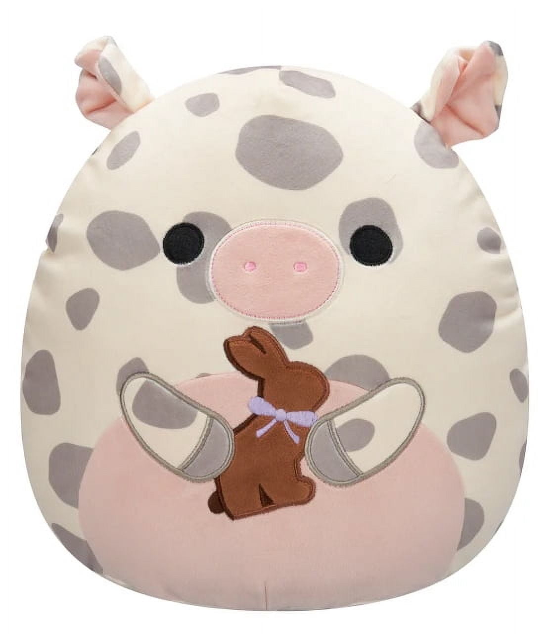 Squishmallows 2025 Easter Squad B - Set of 6 (Malcolm Mushroom, Armie Cow, Colin Cow, Rosie Pig, Aimee Chick, Beatrice Lamb)