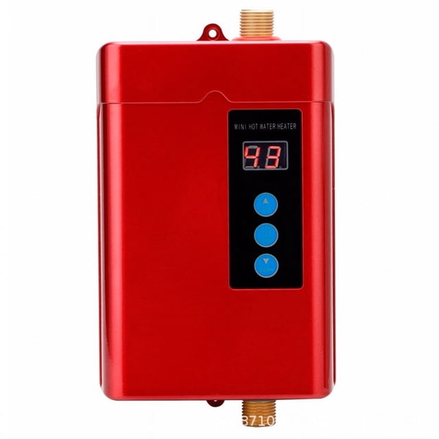 Calentador de agua instantáneo, temperatura constante, mini tesoro de cocina, calentamiento rápido, grifo eléctrico de cocina, enchufe estándar americano, estándar europeo