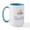 White/Blue Inside, variant on CafePress - Easter Eggs Brooklyn Large Mug - 15 oz Ceramic Large White Novelty Mug