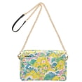 thumbnail image 2 of FORMRS Women Crossbody Purse with Chain Strap Vegan Leather Shoulder Handbag, Yellow Mountains, 2 of 7