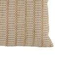 thumbnail image 4 of Benjara 14 x 20 Lumbar Accent Throw Pillow, Basket Jute Handwoven Pattern, Beige, 4 of 5