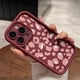 thumbnail image 3 of Funda de teléfono con estampado de leopardo rosa para iPhone, carcasa trasera de pantalla completa para iPhone 16, 15, 14, 13, 12, 11 Mini Pro Max, X, XR, XSMax, 6S, 6, 7, 8 Plus, SE20, Y2k, 3 of 4