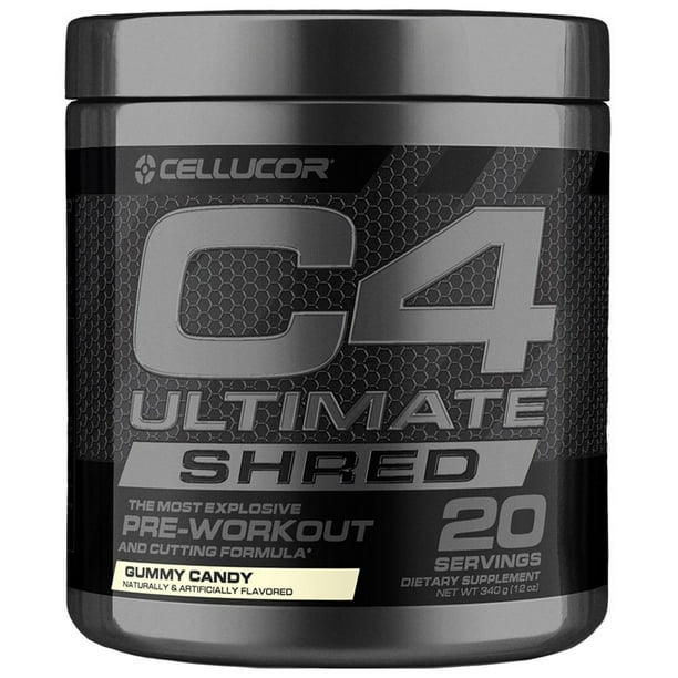 Cellucor C4 Ultimate Shred Pre Workout Powder, Fat Burner